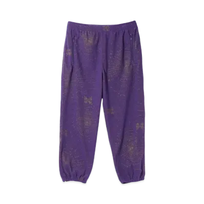 NEEDLES Zipped Track Pant - Pile Jq./Spider Web "Purple"