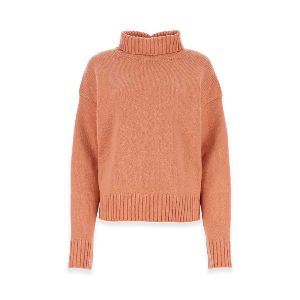 Jil Sander Women's Cashmere Blend Oversize Sweater "Pink"