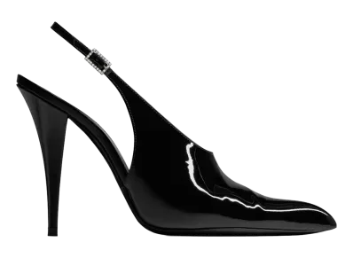 Saint Laurent Women's Nico Slingback Pumps "Black"