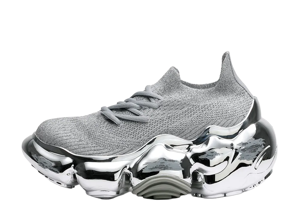 grounds MOOPIE REFLECTOR CHROME SCRATCH "Gray Reflector/Chrome Scratch"