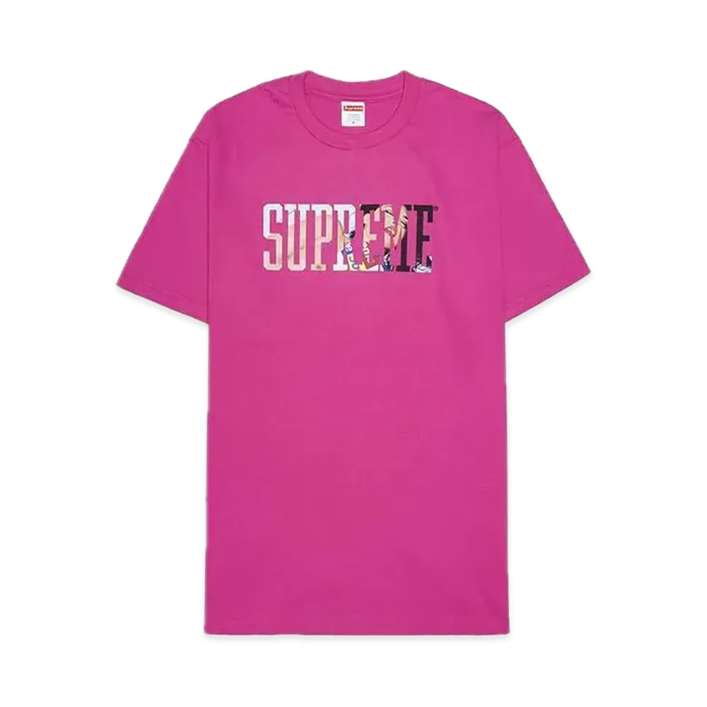 シュプリーム テラ パトリック Tシャツ "マゼンタ"