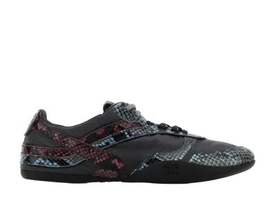 MIU MIU Women's Gymnasium Sneaker Python Print "Grey"