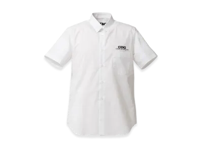 COMME des GARCONS CDG Classic Shirt With Short Sleeve "White"