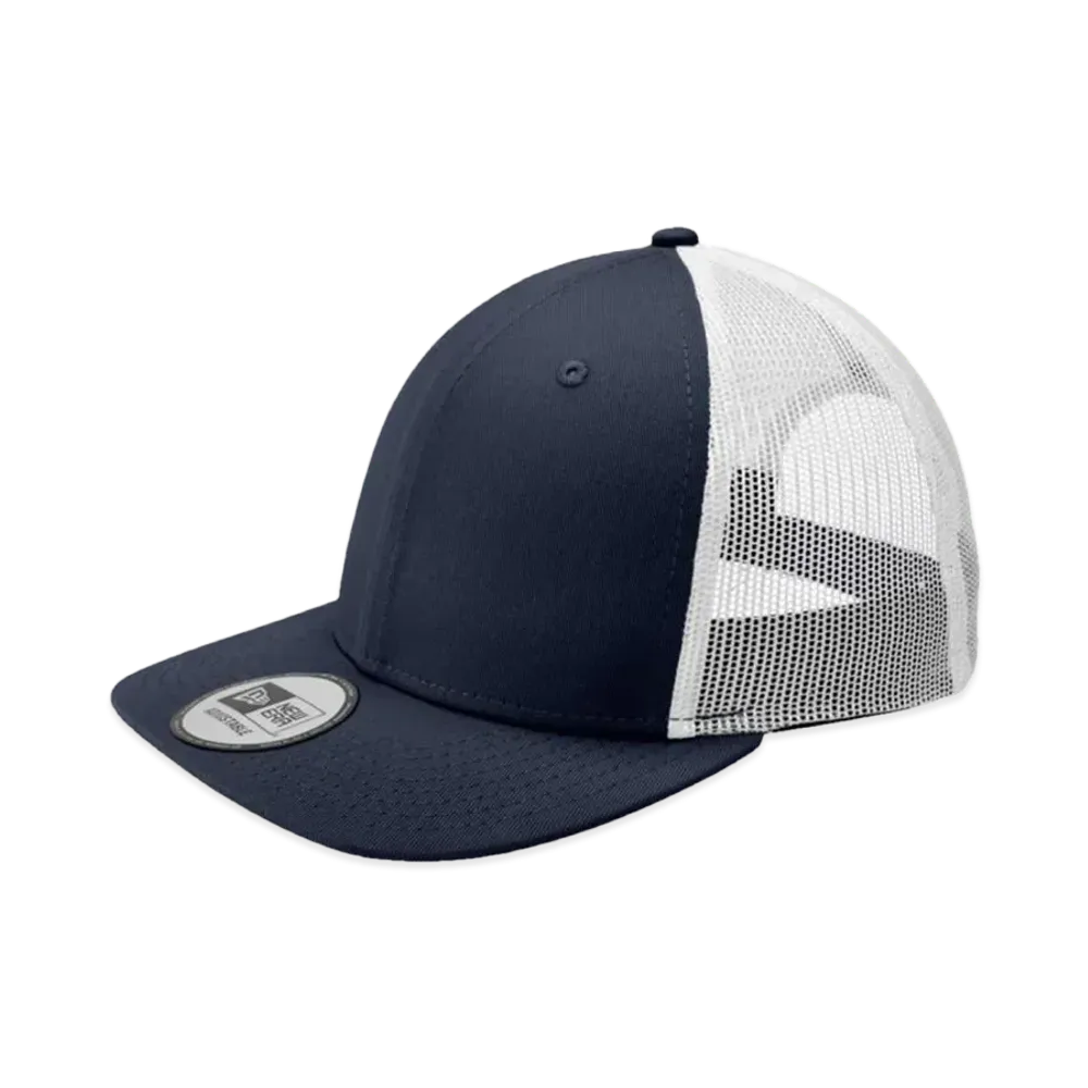 NEW ERA NE207 Snapback Low Profile Trucker Cap "Navy White"