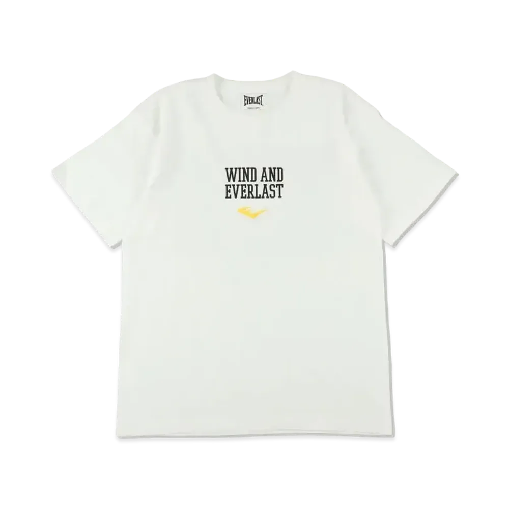 WIND AND SEA x Haru ni chiru x EVERLAST (RING) S/S Tee "White"
