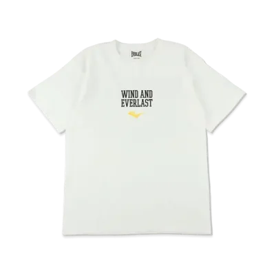 WIND AND SEA x Haru ni chiru x EVERLAST (RING) S/S Tee "White"
