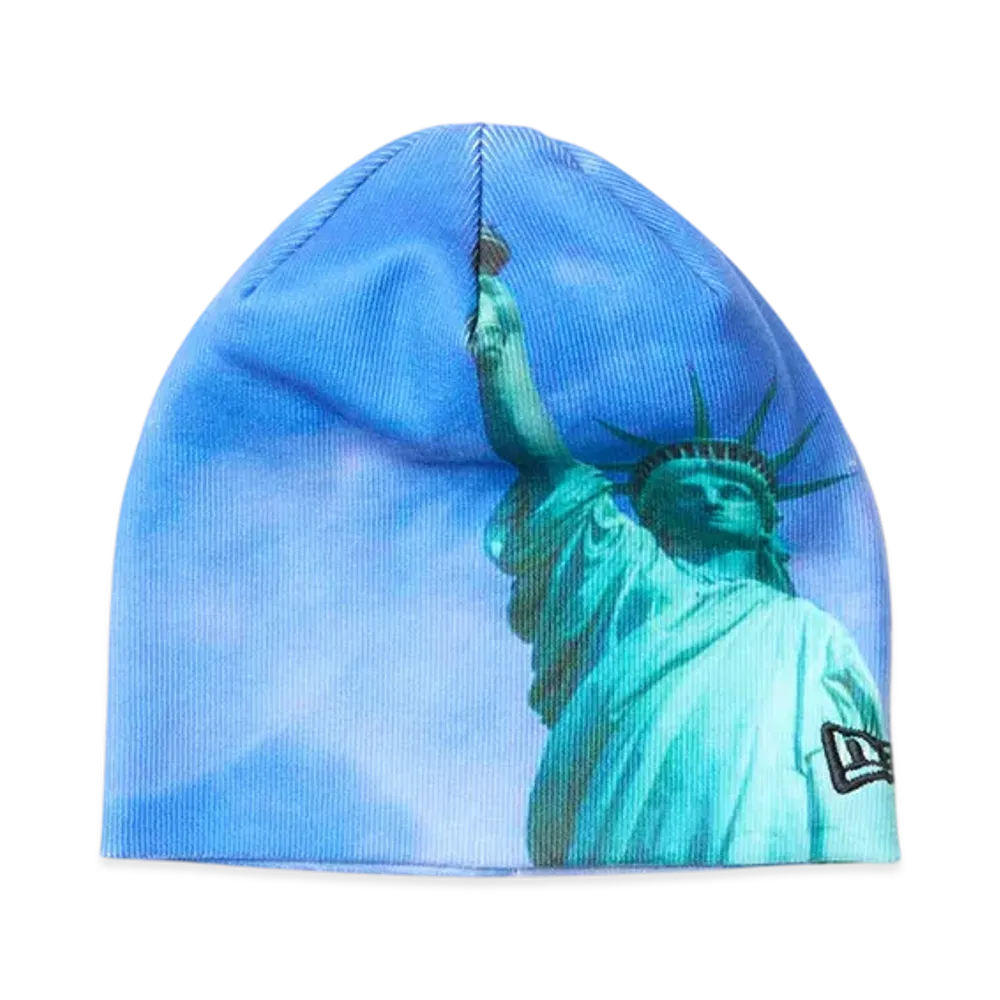 NEW ERA Basic Beanie Print Statue of Liberty "Multi"