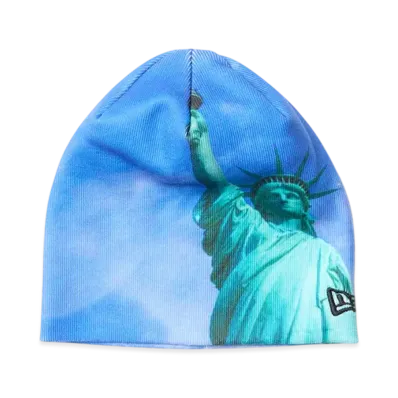 NEW ERA Basic Beanie Print Statue of Liberty "Multi"