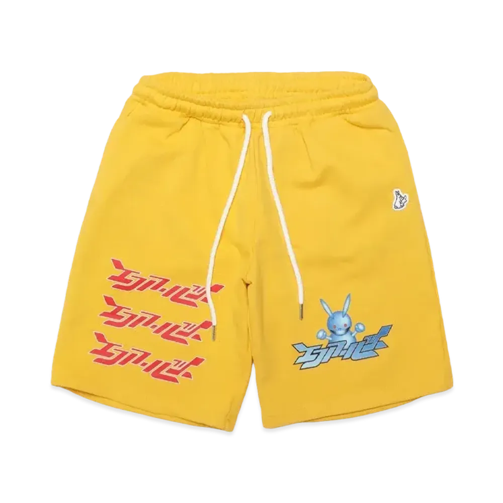 FR2 Mecha Rabbit Sweat Short pants "Mustard"