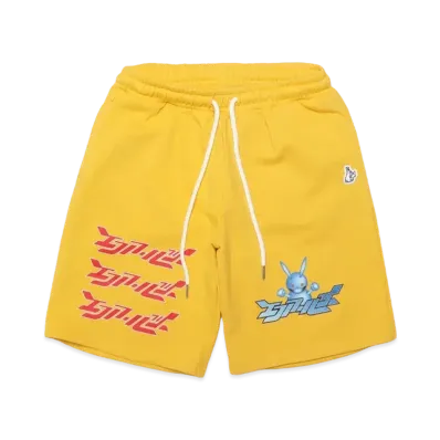 FR2 Mecha Rabbit Sweat Short pants "Mustard"