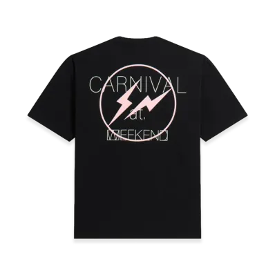 FRAGMENT x CARNIVAL x WEEKEND SEQUEL OVS T-Shirt "Black"