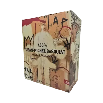 POP MART "MEGA COLLECTIONS" Alpha SKULLPANDA 400% JEAN-MICHEL BASQUIAT
