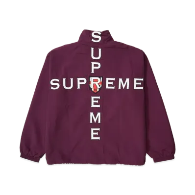 Supreme Cross Track Jacket "Plum"