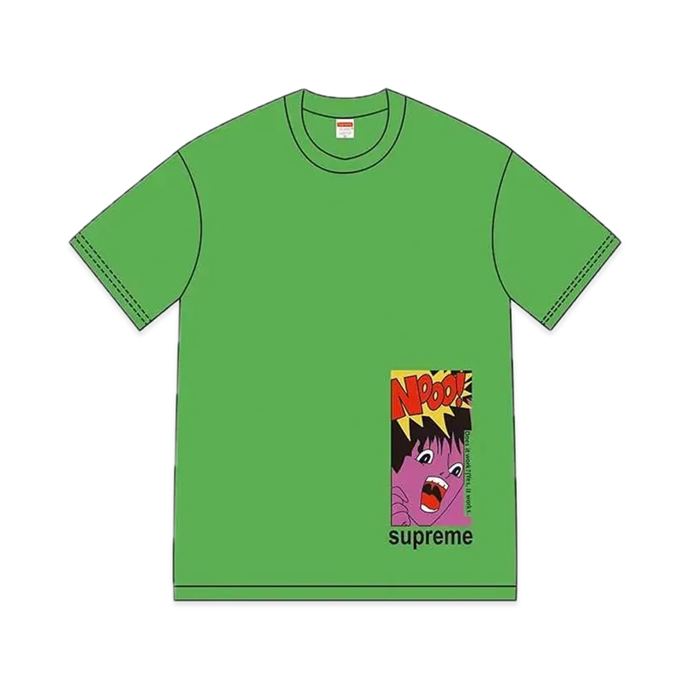 Supreme Does It Work Tee "Green"