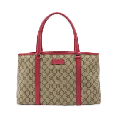 GUCCI GG Plus Tote Bag "Red"