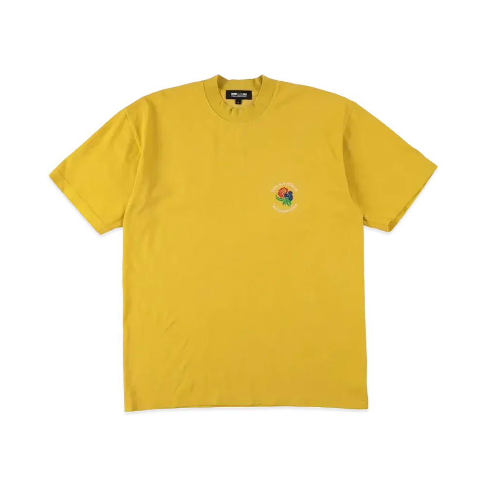 WIND AND SEA x VIOLA&ROSES (CIRCLE) T-Shirt "Spectra Yellow"