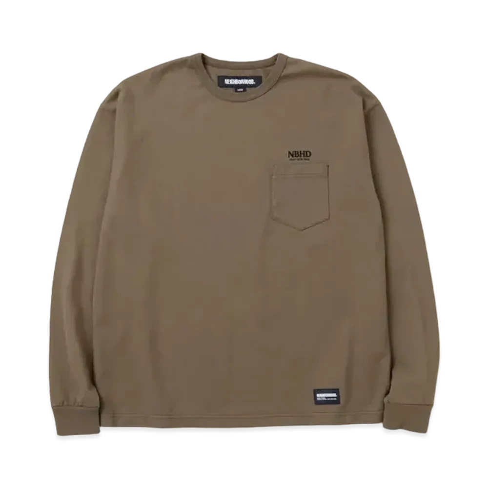 NEIGHBORHOOD Classic-P Crewneck LS "Olive Drab"