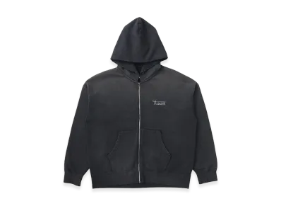 visvim Jumbo SB Hoodie F.Z. District Crash "Black"