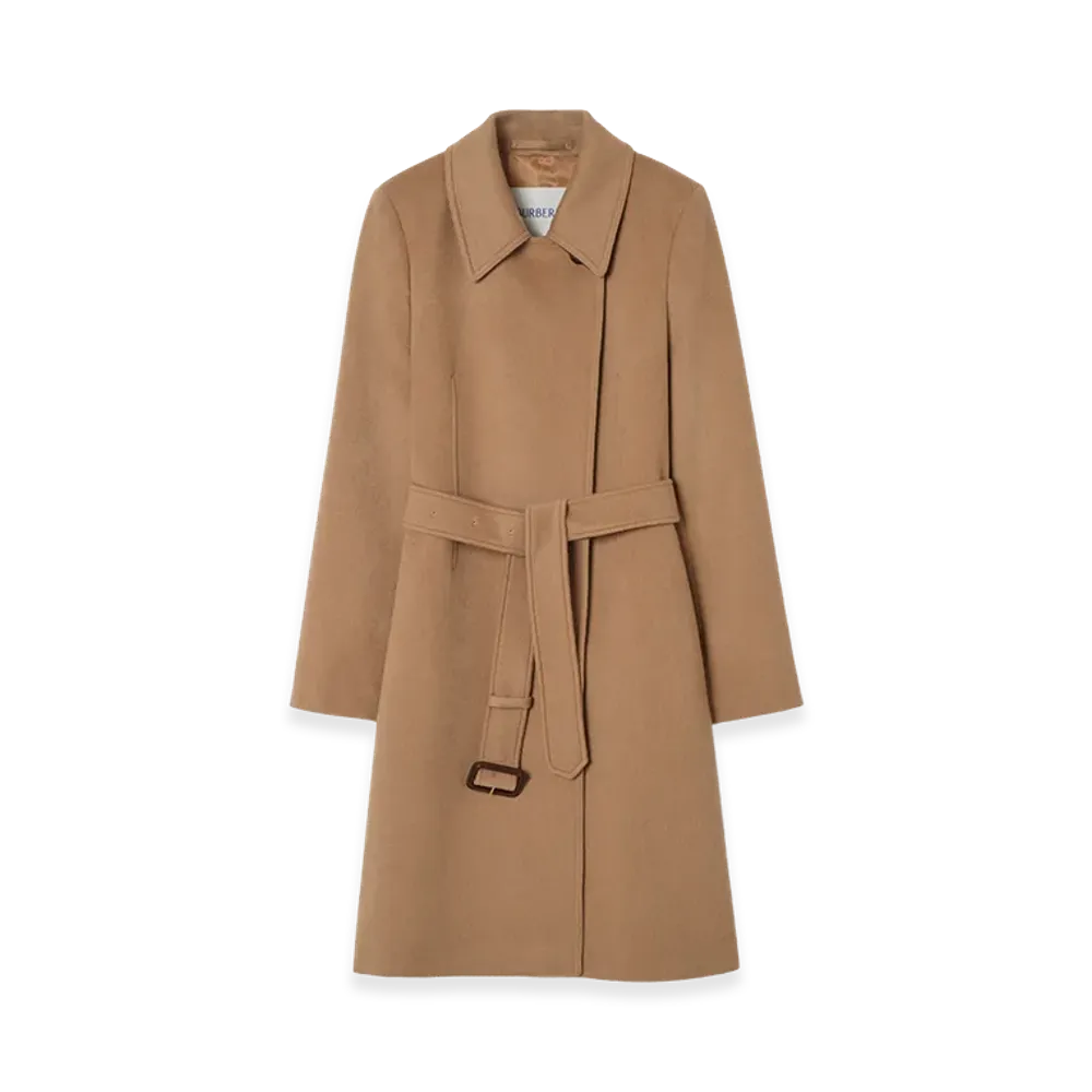 Burberry Women's Cashmere Coat "Camel Melange"