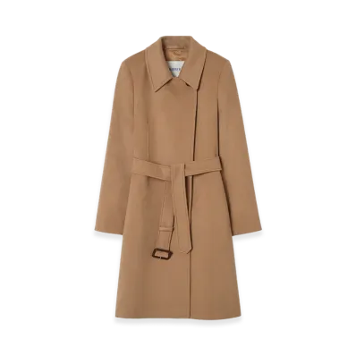 Burberry Women's Cashmere Coat "Camel Melange"