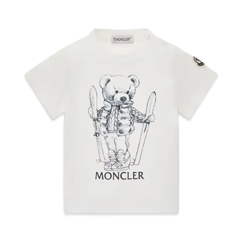 MONCLER Kids T-Shirts "White"