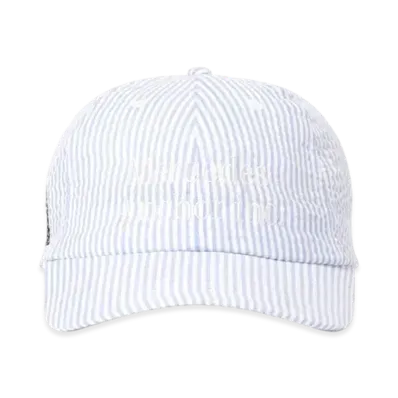 Mercedes Anchor Inc. Seersucker Cap "Stripe"