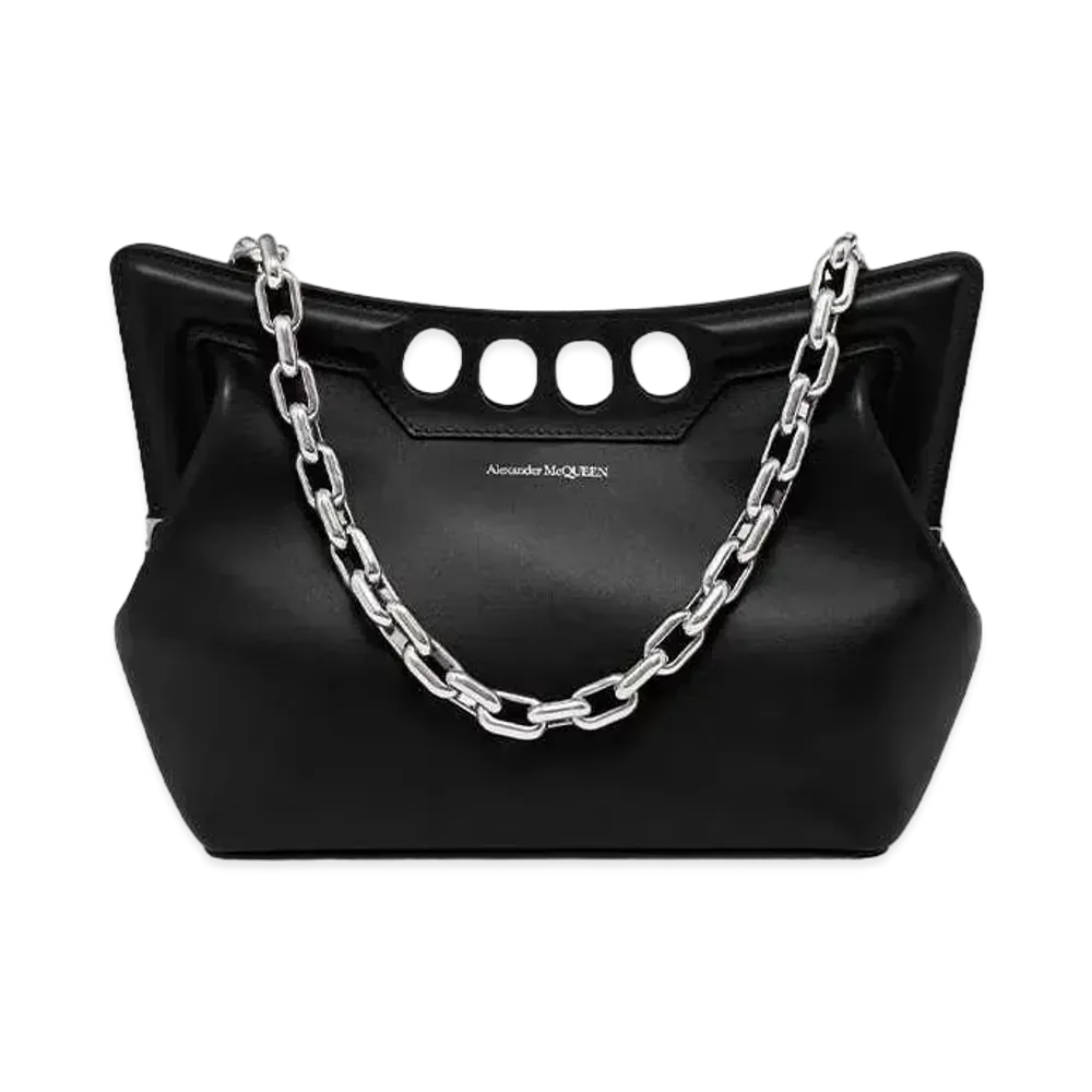 Alexander McQUEEN Peak Bag Small "Black"