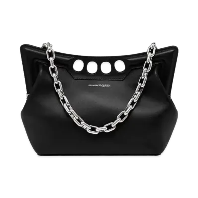 Alexander McQUEEN Peak Bag Small "Black"