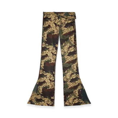 Diesel P-Affal Jazz Pants With Mixed Camo Prints "Military Green"