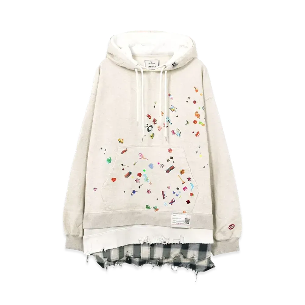 Maison MIHARA YASUHIRO Triple Layered Hoodie "White"