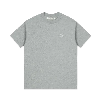 1017 ALYX 9SM Oversized Embroidered Logo T-Shirt "Light Heather Grey"