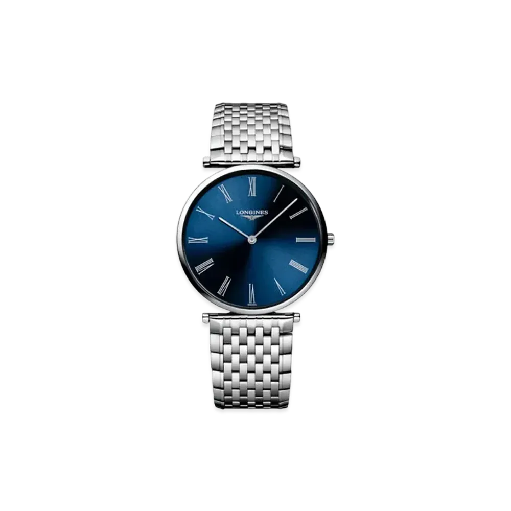 Longines La Grande Classique de Longines 36.00mm "Blue Sun Ray/Stainless Steel" L4.755.4.94.6