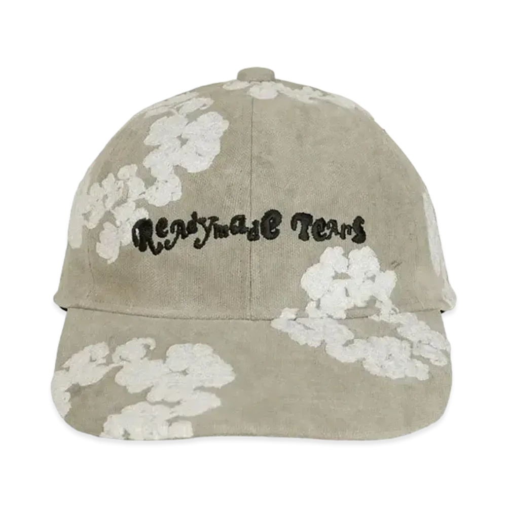 READYMADE x Denim Tears Cotton Wreath Cap "White"