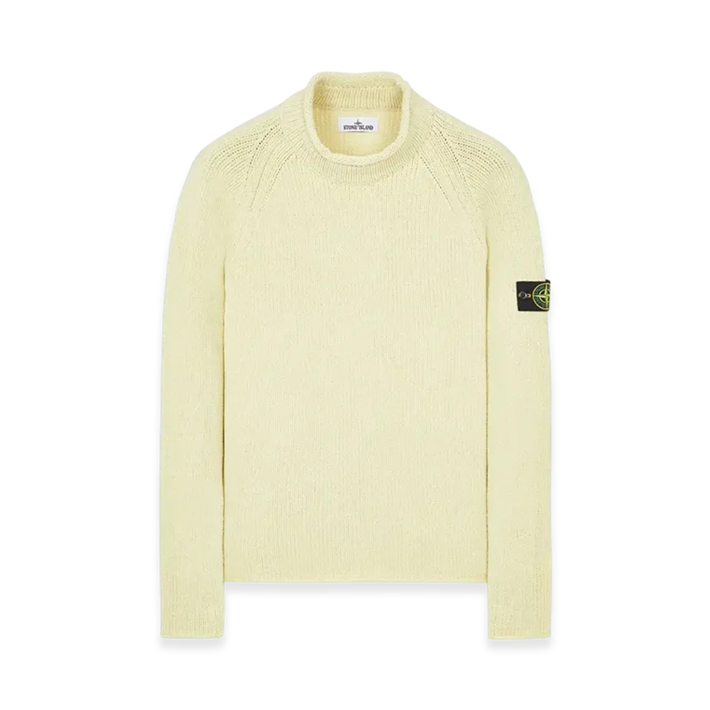 Stone Island 513A5 Mock Neck Knit - 22FW "Cream"