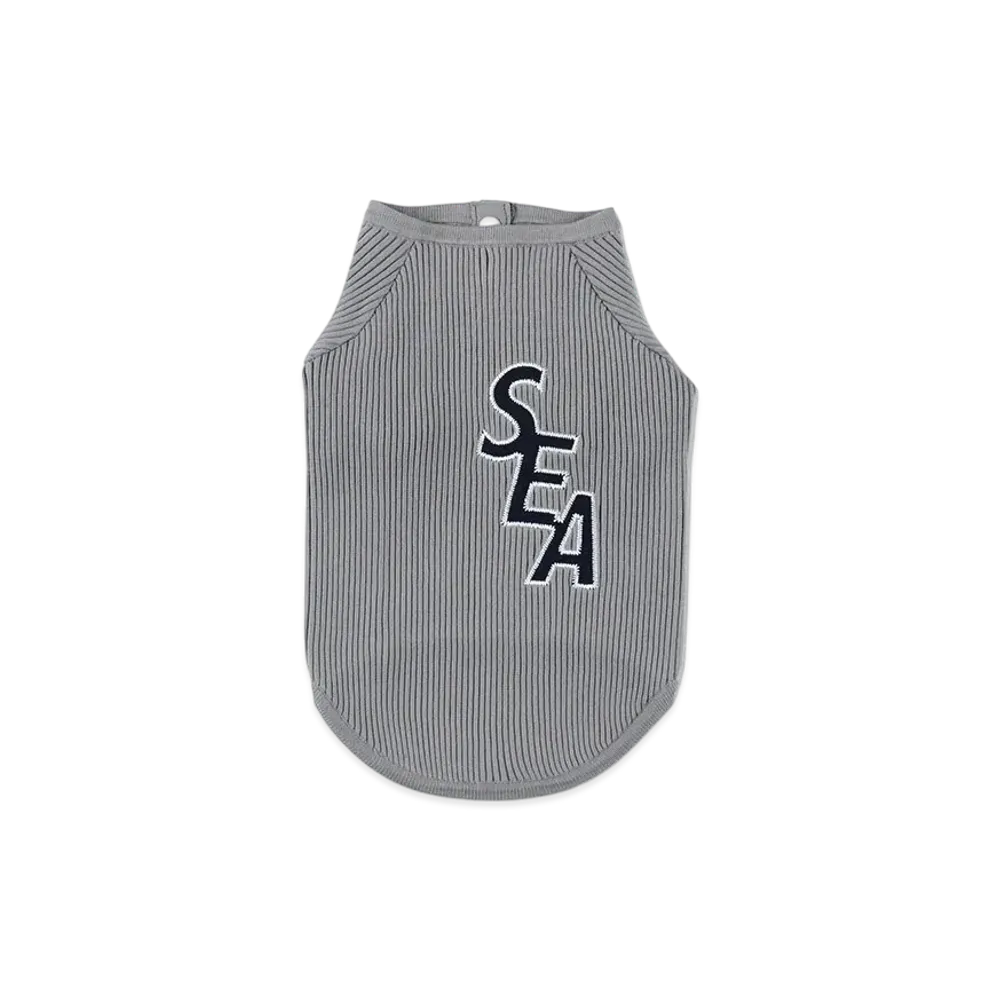 WIND AND SEA Dog Patch Sweater "Gray"