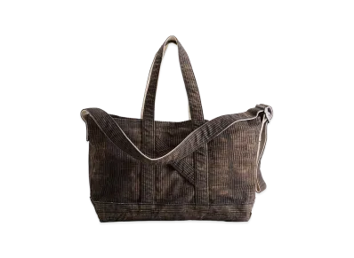 NICENESS V.Lesh Printed Stripe Shoulder Tote Bag "Narrow Stripe"