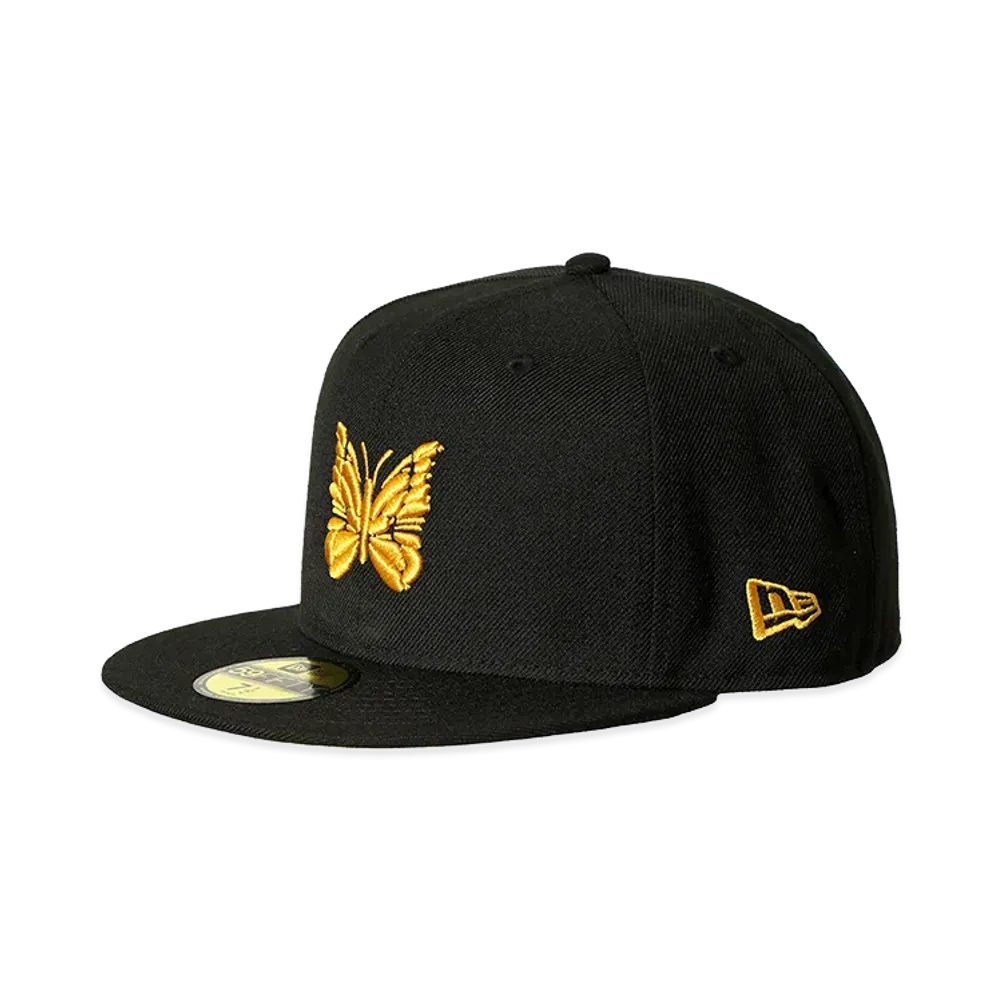 NEEDLES x NEW ERA 59Fifty - Papillon Emb. "Black"