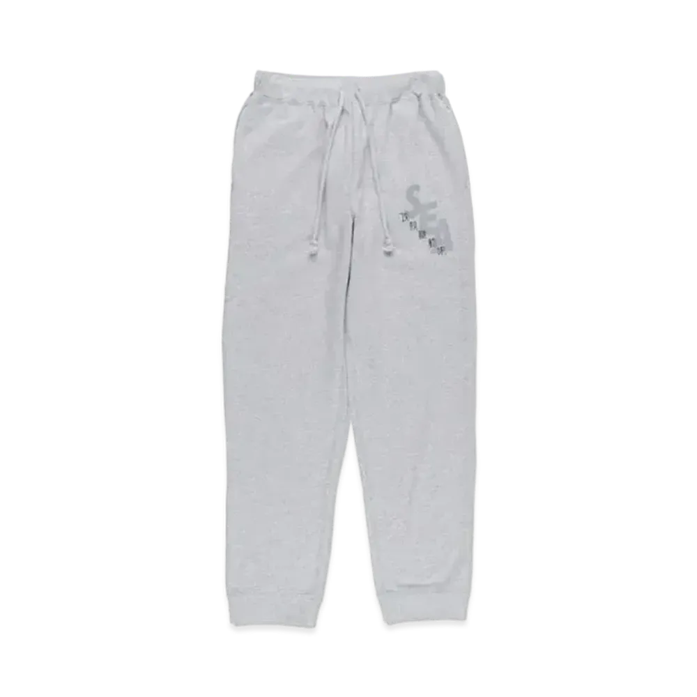 WIND AND SEA x Ghost In The Shell Sac_2045 Sweat Pants "Gray"