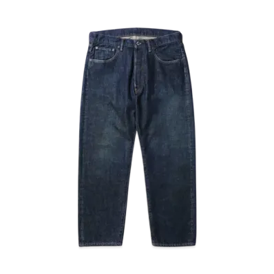 A.PRESSE Washed Denim Pants E "Indigo"