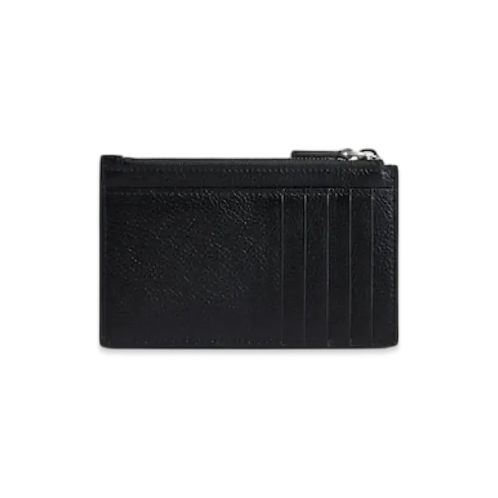 BALENCIAGA Cash Large Long Coin & Card Holder "Black"