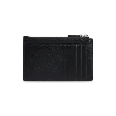BALENCIAGA Cash Large Long Coin & Card Holder "Black"