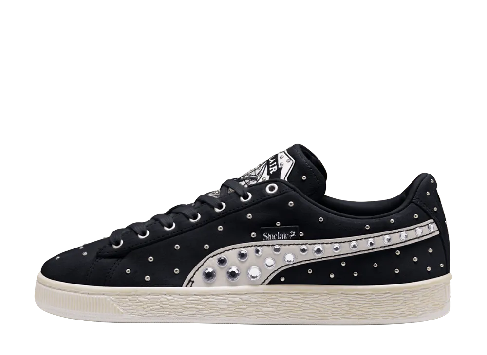 Sinclair × Puma Suede "Black/White"