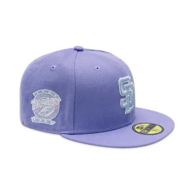 NEW ERA x MLB The Cap 59Fifty San Diego Padres "Lavender"