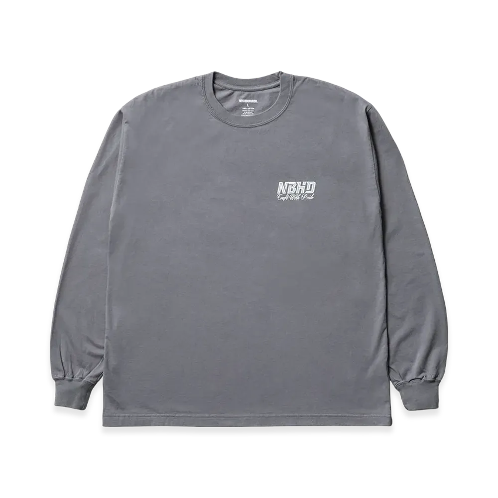 NEIGHBORHOOD NH 252 Spot . Tee LS-3 "Gray"