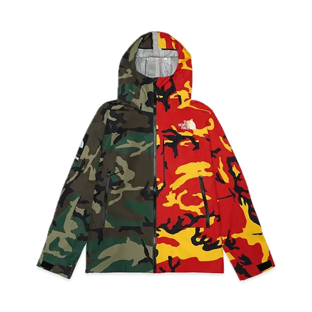 Supreme x The North Face Split Taped Seam Shell Jacket "Camo"