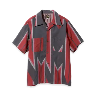 NEEDLES S/S One-Up Shirt "RedArrow"