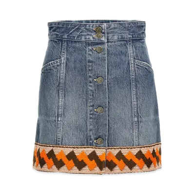 Valentino Garavani Women's Trimming Skirt "Multicolor"