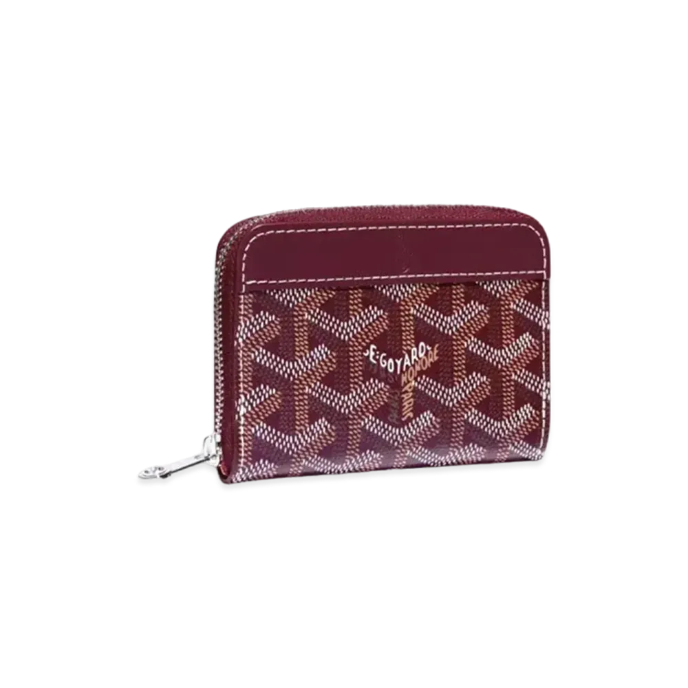 Goyard Matignon Mini Wallet "Burgundy"
