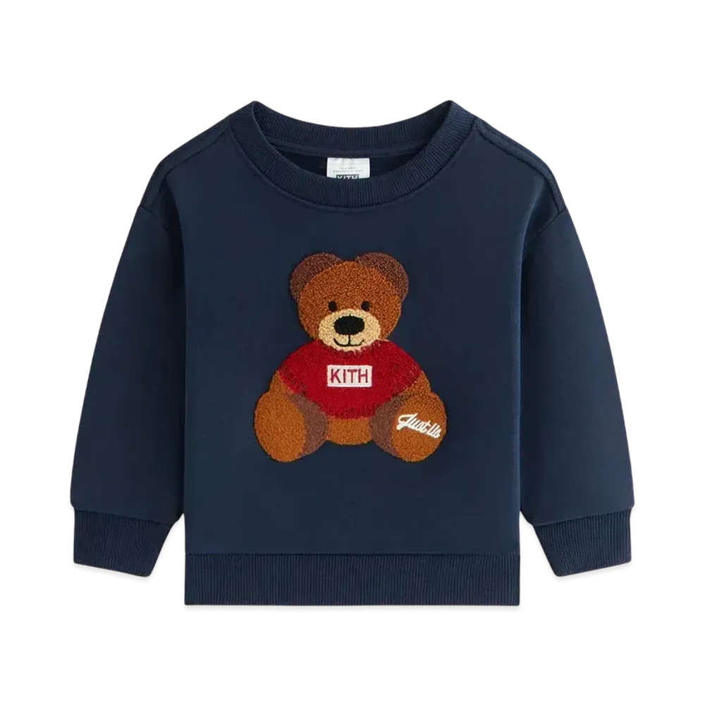 Kith Kithmas Baby Teddy Nelson Crewneck "Nocturnal"