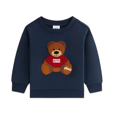Kith Kithmas Baby Teddy Nelson Crewneck "Nocturnal"